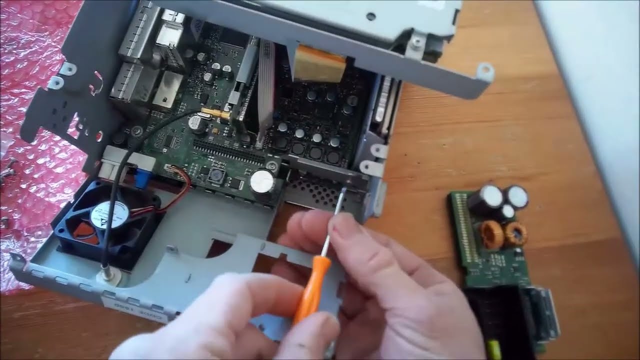Замена печатной платы питания RNS510