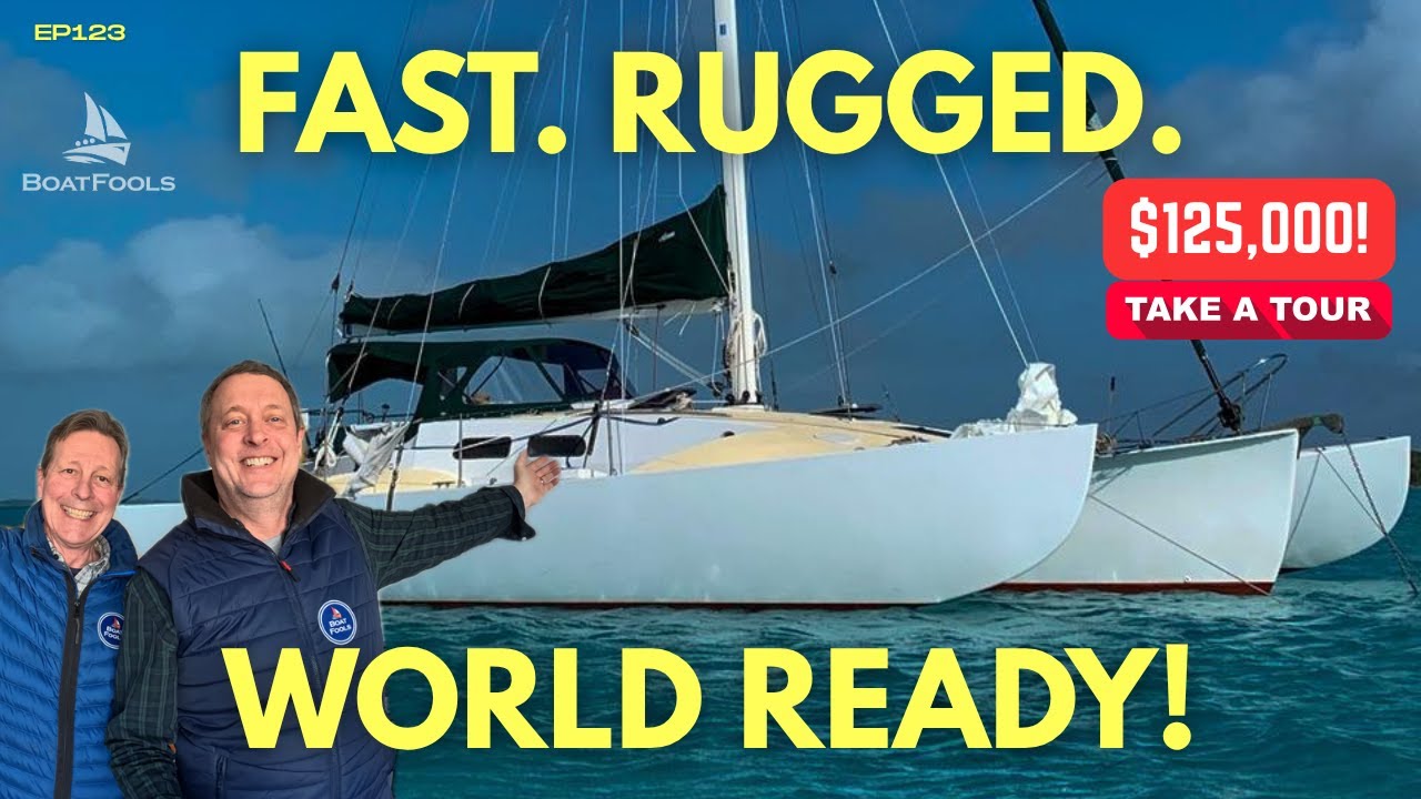 FAST. Rugged. World Ready! 2018 Marples 40 Trimaran. FULL TOUR!