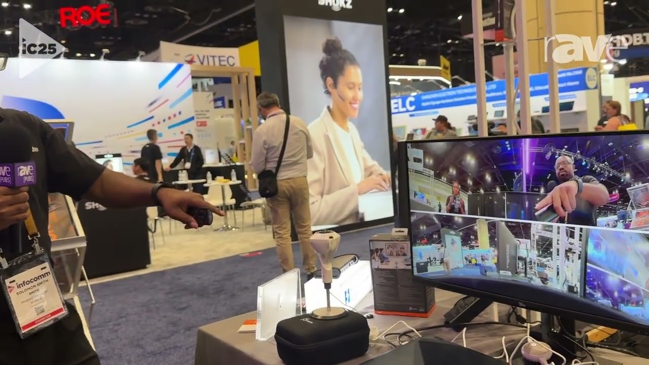 InfoComm 2025: j5create Highlights 360 AI Powered Webcam for Conference Rooms or Streaming