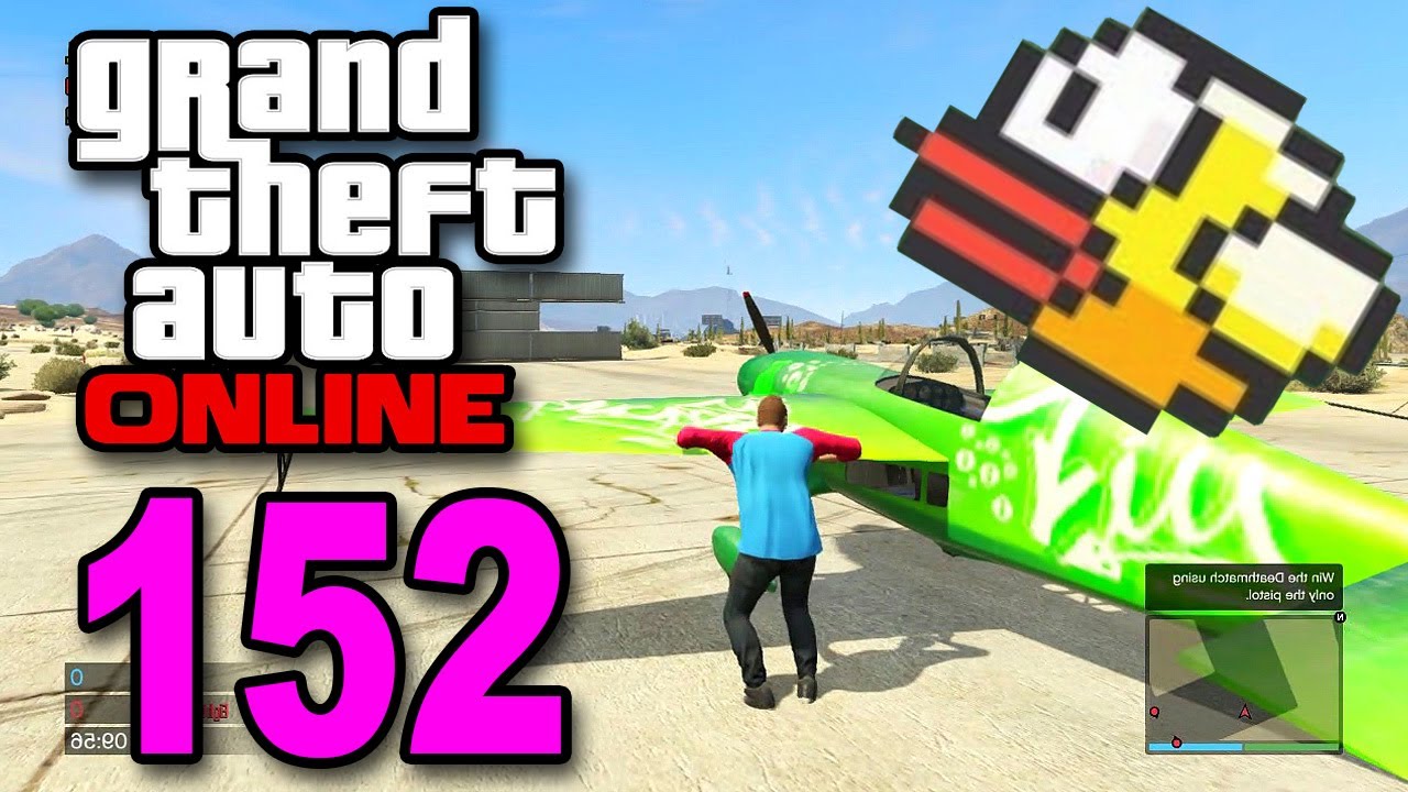Grand Theft Auto 5 Multiplayer - Part 152 - Flappy Bird?! (GTA Online Let's Play)