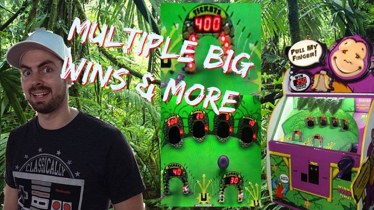 Pull My Finger Arcade Ticket Game How Big Can I Win?? Arcadejackpotpro