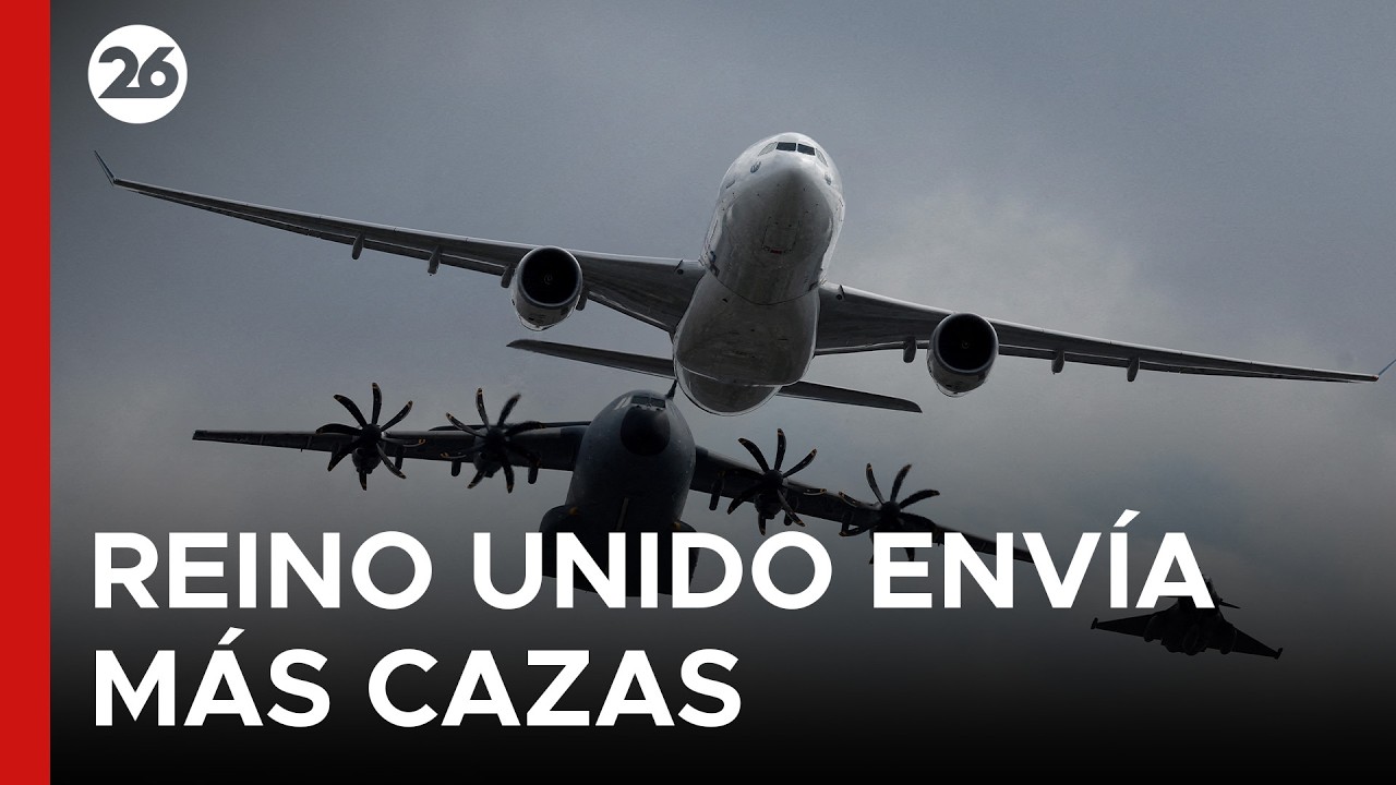 🚨 CRISIS EN MEDIO ORIENTE | Reino Unido enviará más cazas a Qatar