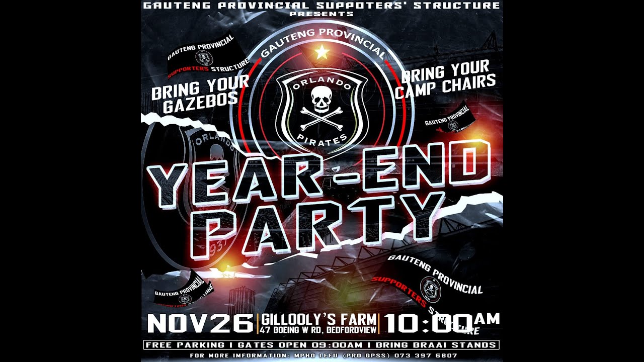 Bucs Corner | Gauteng Provincial structure | Supporters closing party