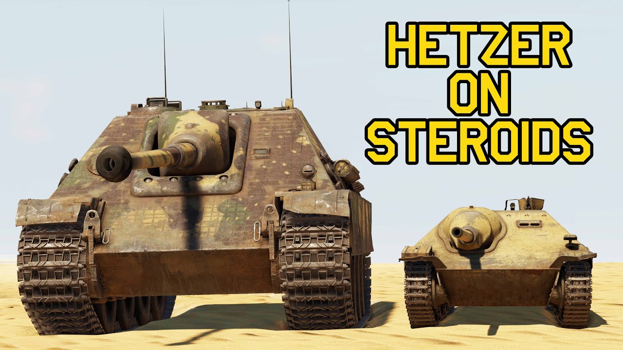A HETZER ON STEROIDS - Bfw.Jagdpanther in War Thunder - OddBawZ