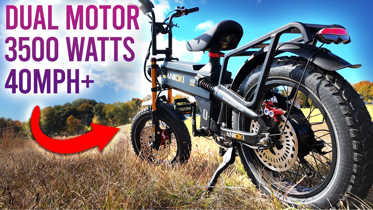 40mph+ MONSTER (New Updated): #Aniioki  A8 Promax Dual Motor Review 2024