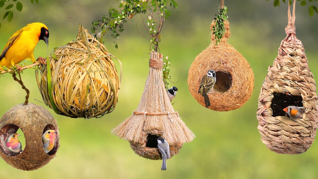 10 Ninhos de Pássaros Incríveis Que Você Não Vai Acreditar! 😱 #ninhosdepássaros #pássaros #natureza