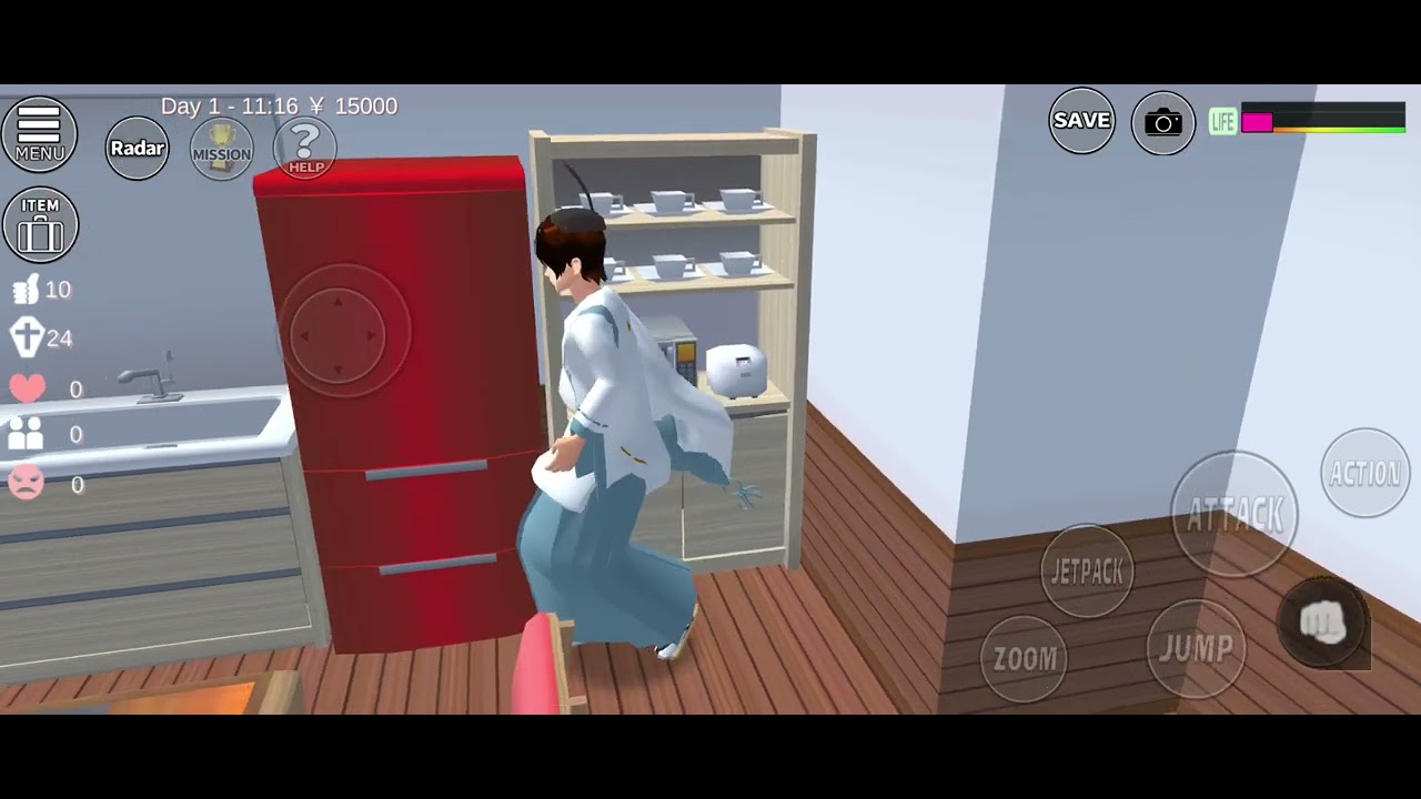 Sakura school simulator &fighting part