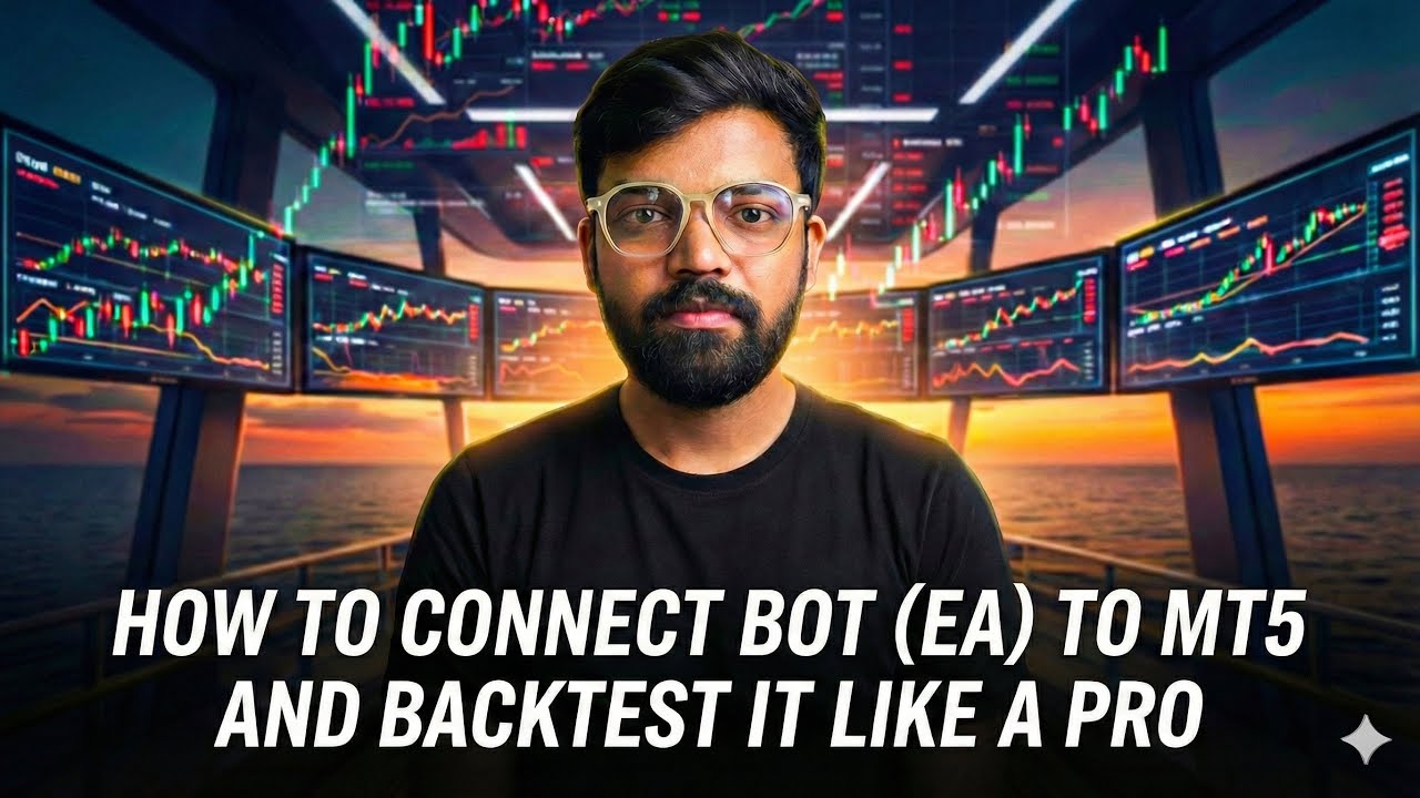 How to Connect Bot (EA) to MT5 & Backtest Like a Pro (Step-by-Step)