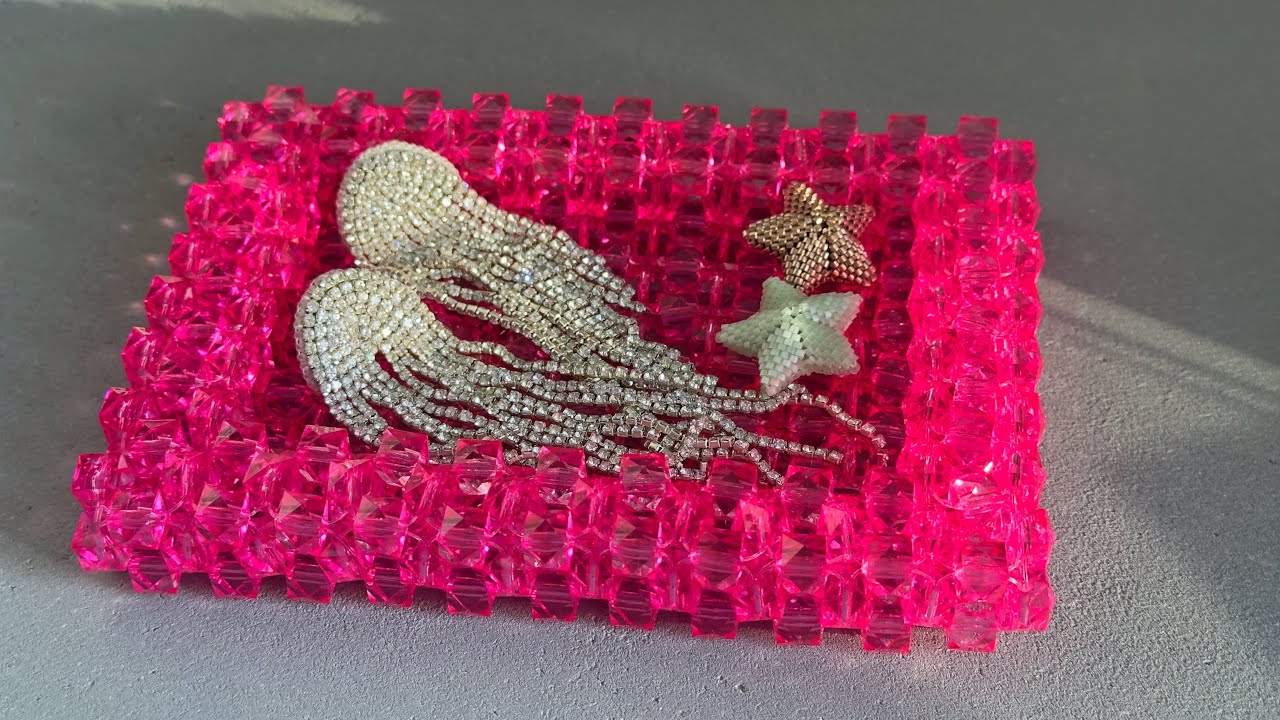 DIY Beaded Organizer Box ✨ Perfect for Jewelry or Small Items