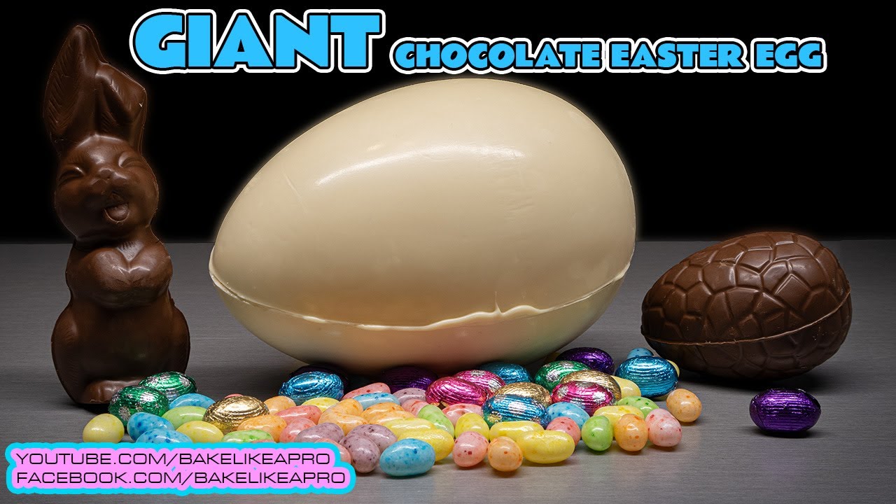 Giant Chocolate Easter Egg Tutorial