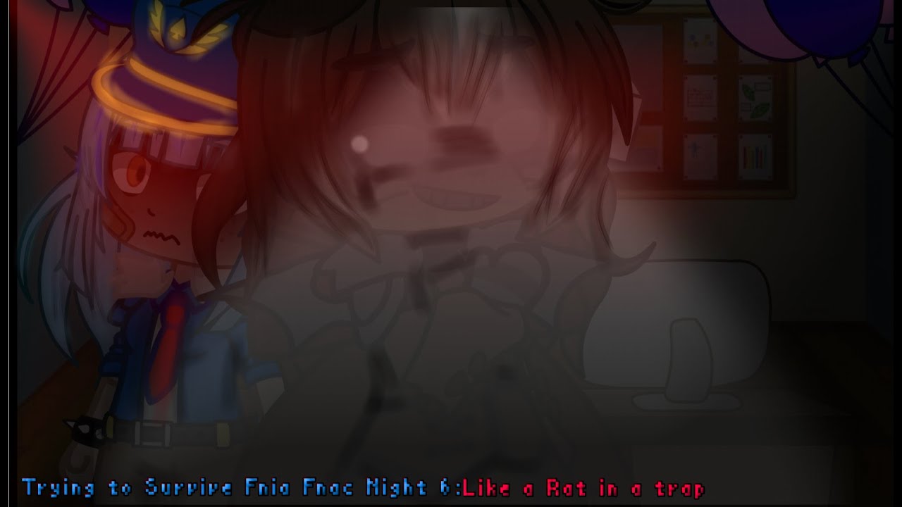 Пытаясь выжить в Fnia Candy's Night 6: как крыса в ловушке | Gacha Fnia