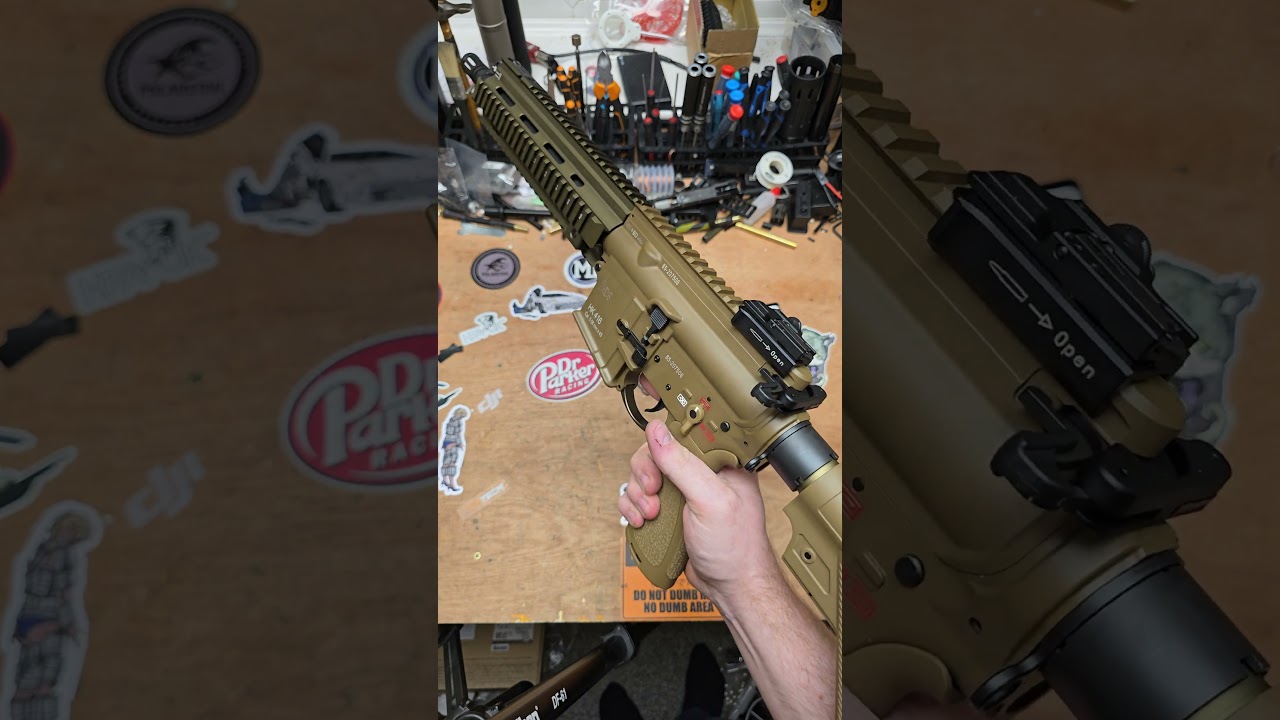WTF is the Gunsmodify HK416A5 MWS GBBR #airsoftrifle #airsoftweapons #ukairsoft #gbbairsoft