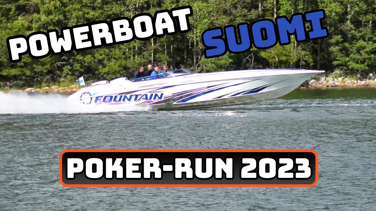 Suomen 2023 Poker-run Vauhtivene tapahtumat!