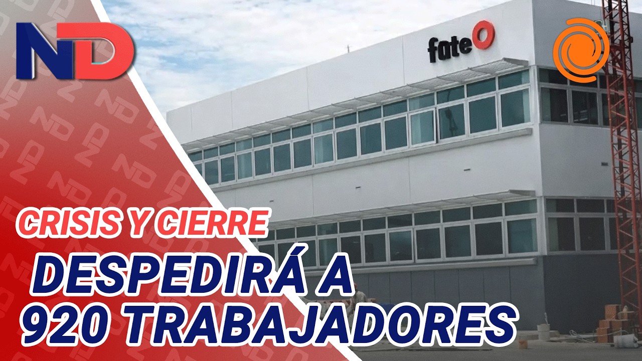 La fábrica de neumáticos FATE CERRÓ su planta y despedirá a 920 empleados