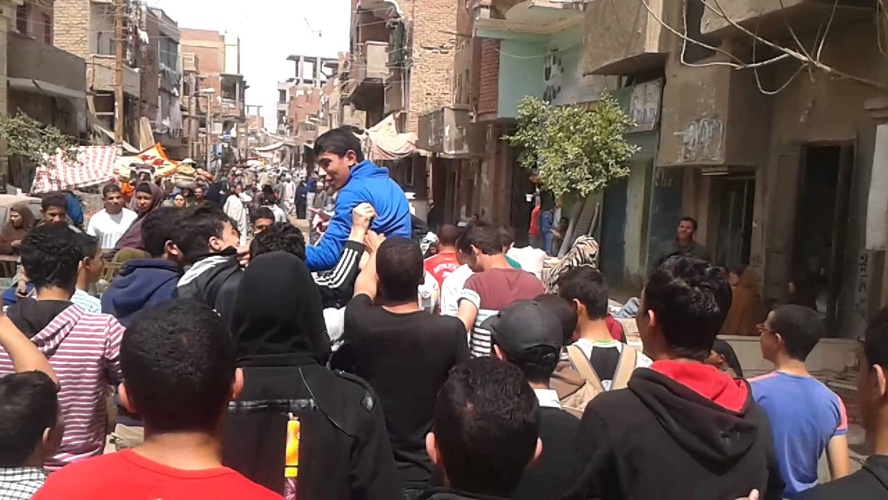 وهاهو الستقبال الحافل من شباب قرية مطرطارس