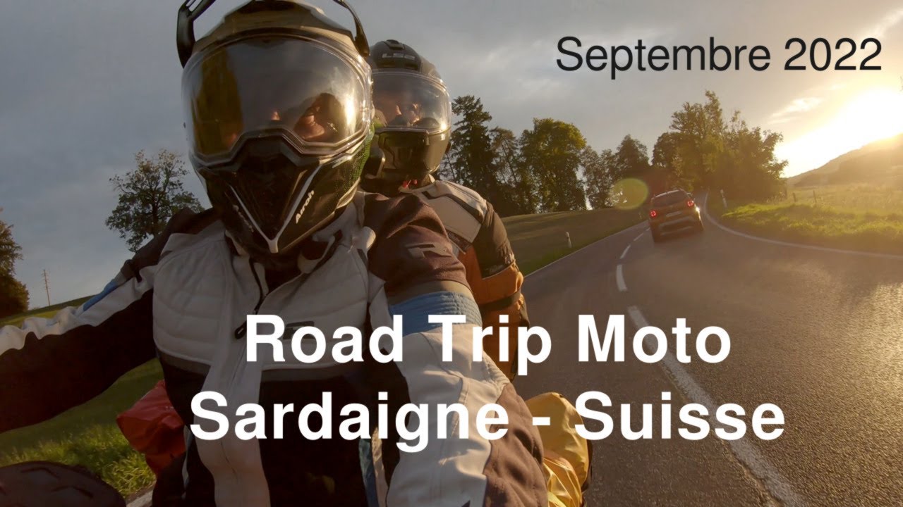 Road Trip moto Terzo - Gènes, Sardaigne (nord-est) et retour en Suisse - Septembre 2022