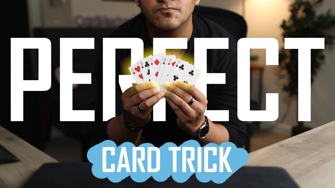 I'm OBSESSED with this MIND-BLOWING Oil and Water Card Trick!