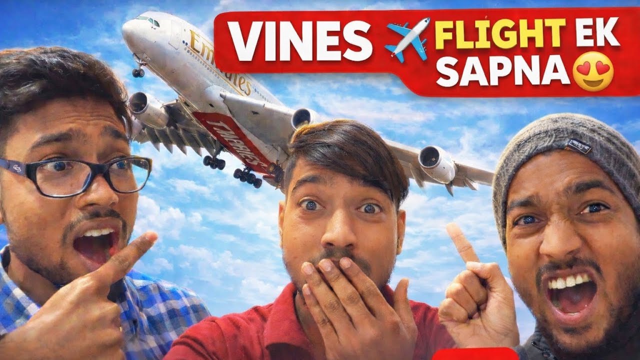 Chacha Ji Ka , FLIGHT ✈️  EK SAPNA  ….??? | VINES 