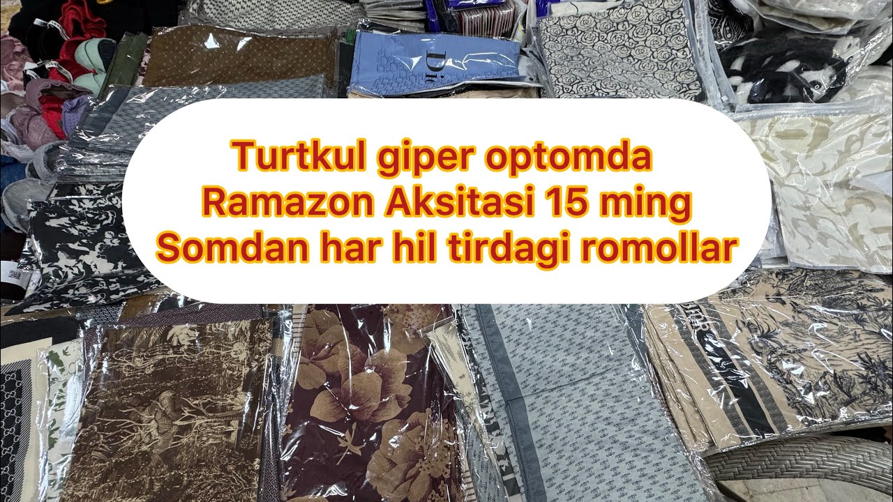 Giper optomda ramazon Aksiyasi tez koring
