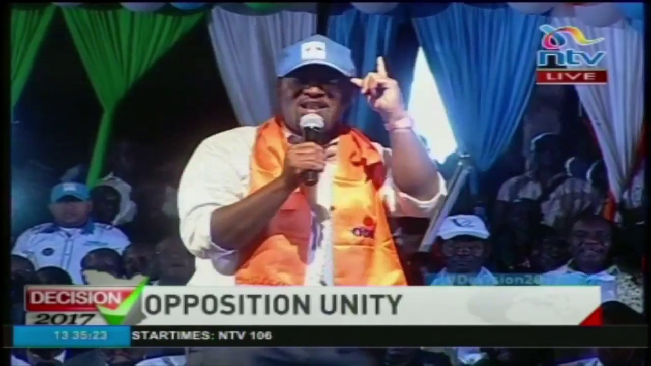 Governor Joho's speech at the NASA formation meeting - #Decision2017