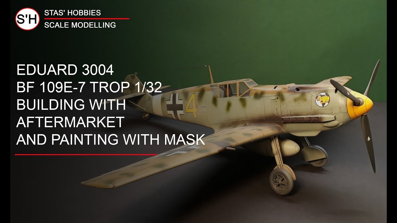 EDUARD Bf 109E-7 Trop 1/32 ProfiPack 3004