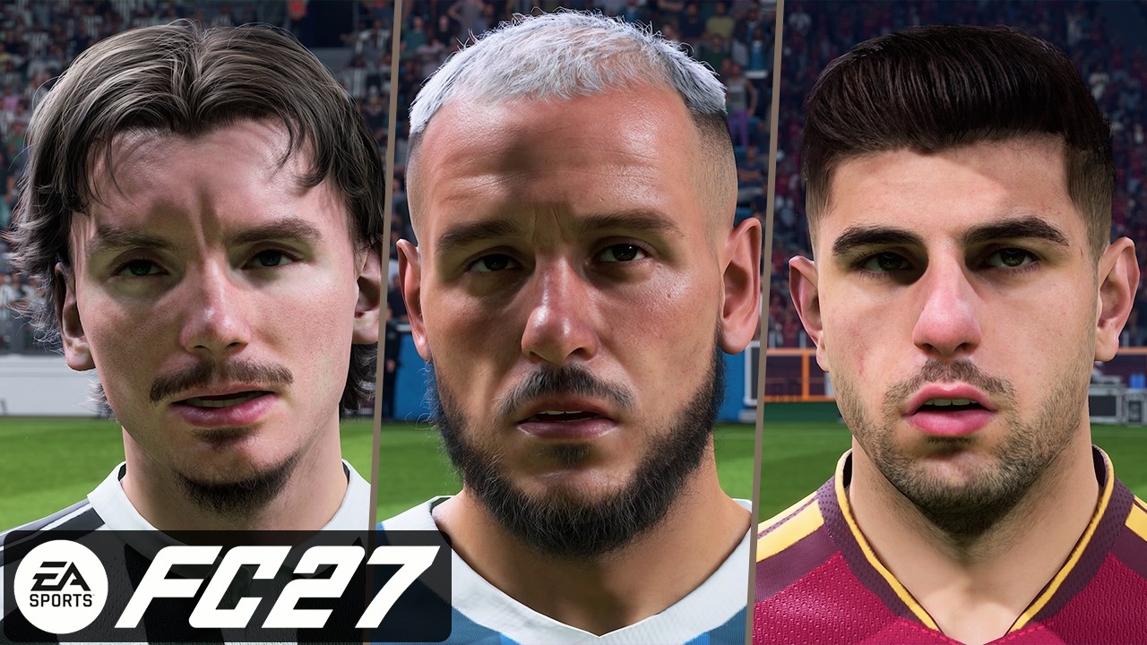 EA FC 27 | All Serie A Players Real Faces ft. New & Updated ✅