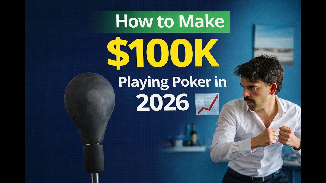 How to Make $100K Playing Poker in 2026 (Mindset and Performance secrets)