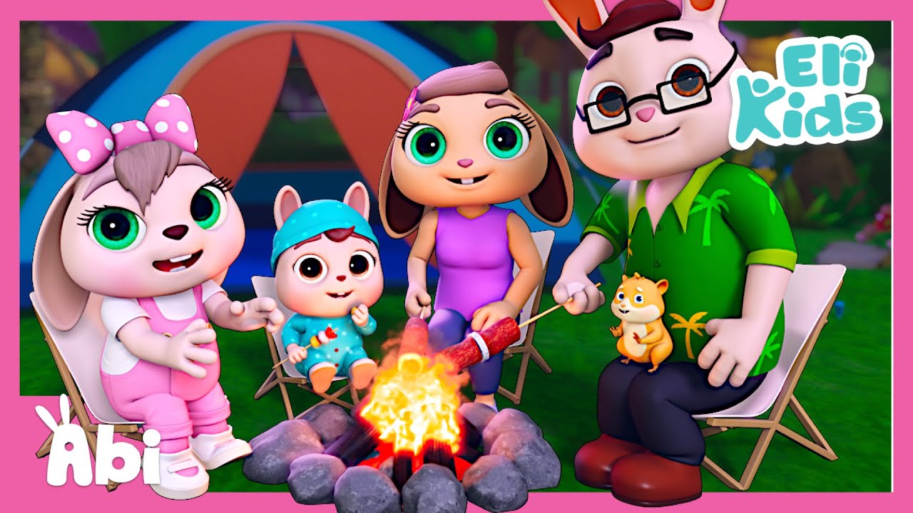 Camping Song | Eli Kids Educational Songs & Nursery Rhymes