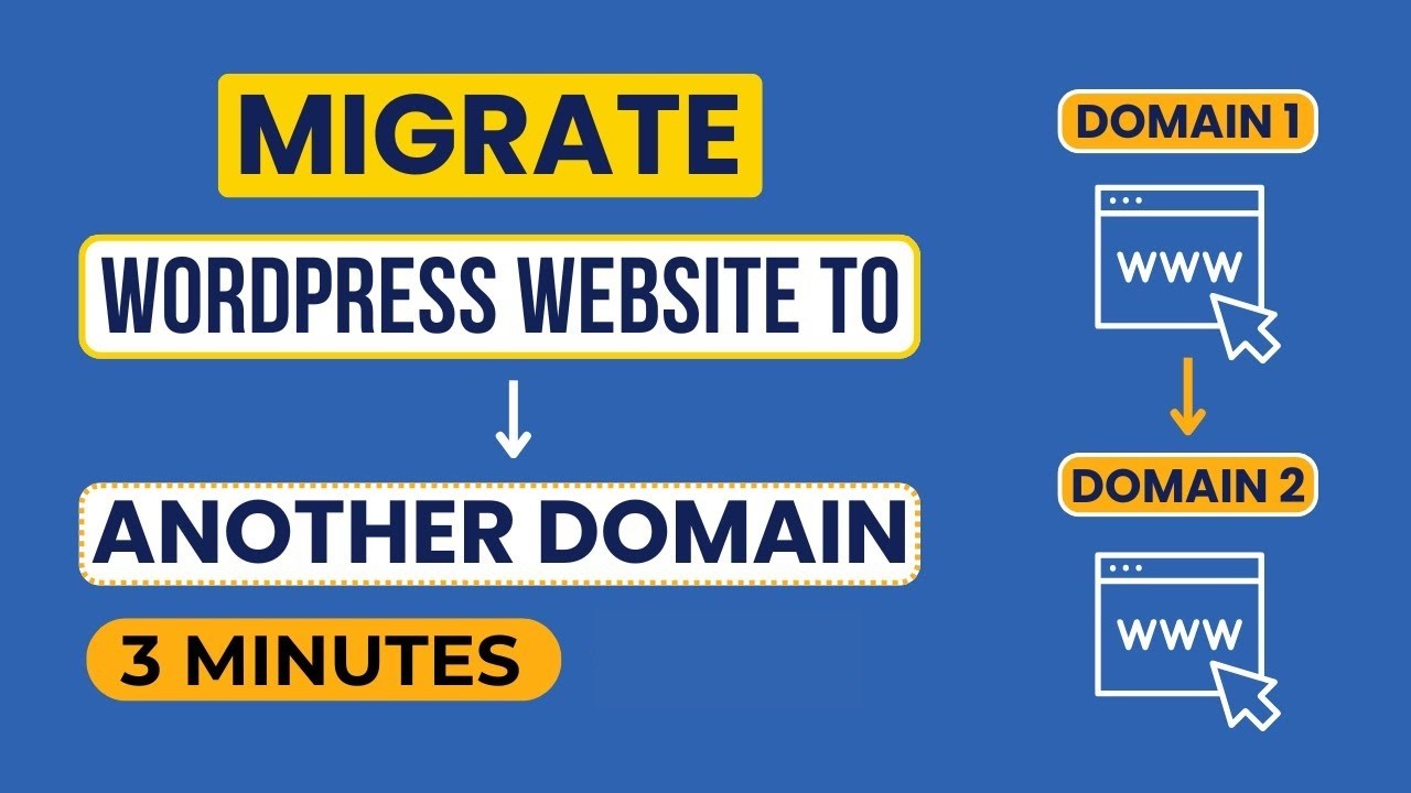 How To Migrate Wordpress Site to Another Domain 2025 | Migrate WordPress to Another Domain