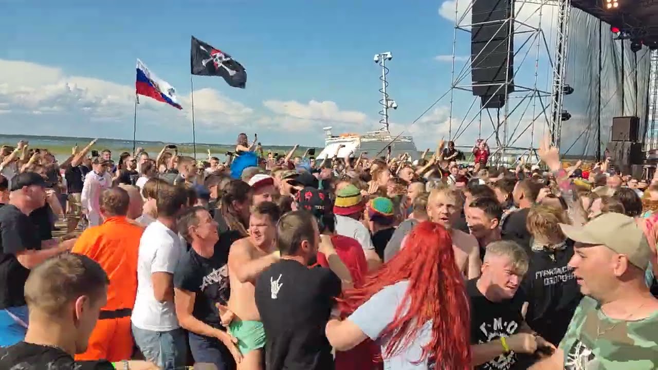 Йорш - Андеграунд (Live @ Пляж 2.3 Beach stage, Chelyabinsk. 2023.07.21)