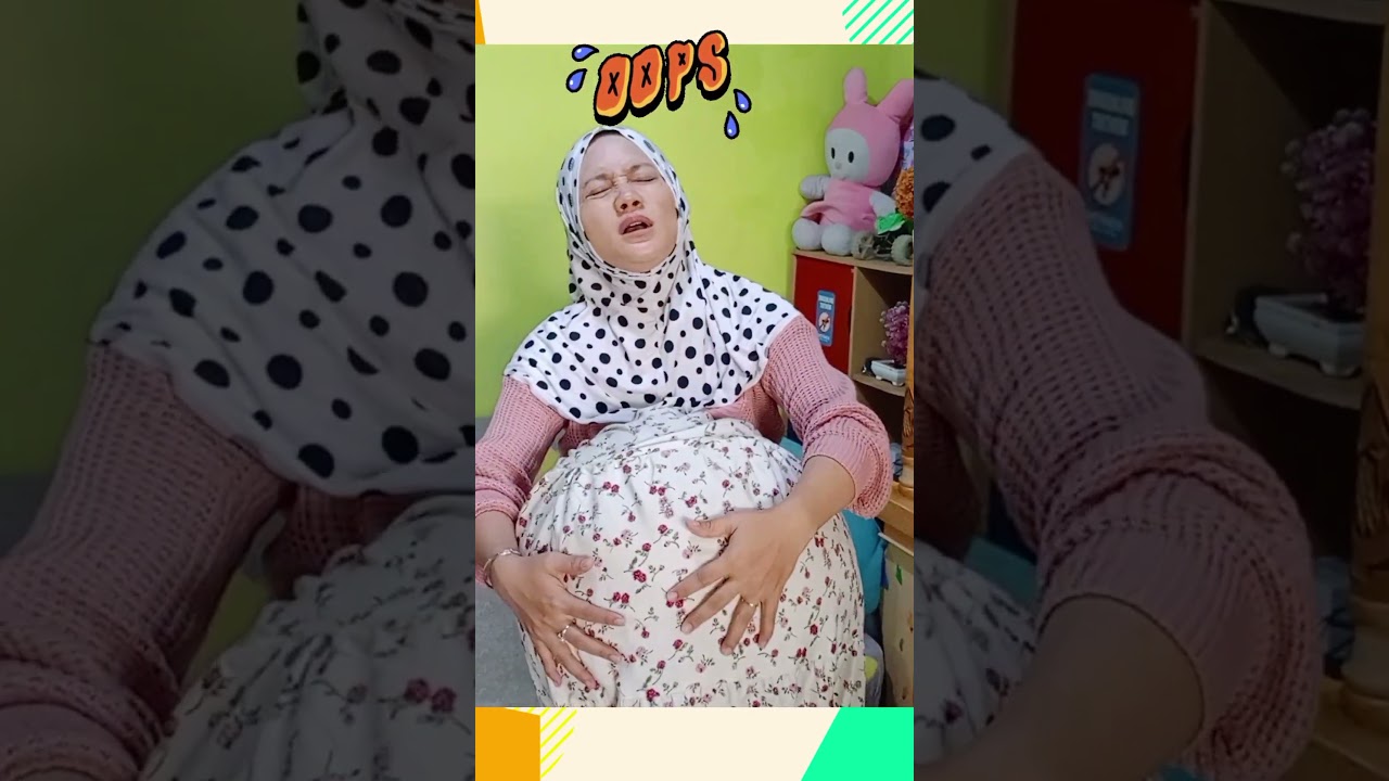 Mamah Zeline pura-pura hamil lahir balon air #shortvideo #dramaibuhamil #viralshorts