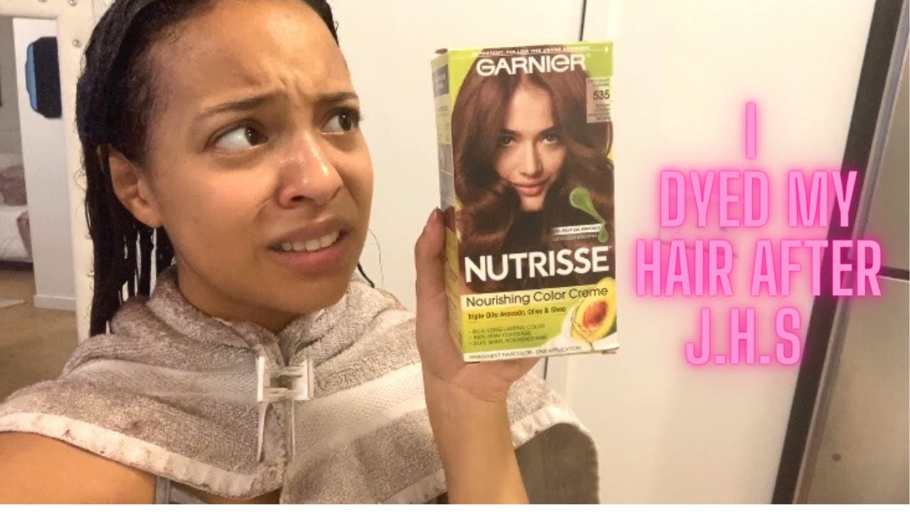 DYING MY HAIR AFTER JAPANESE HAIR STRAIGHTENING