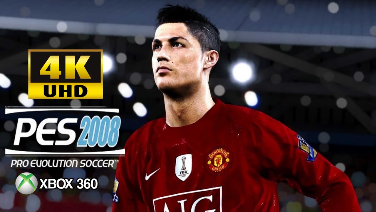 PES 2008 Xbox 360 4K