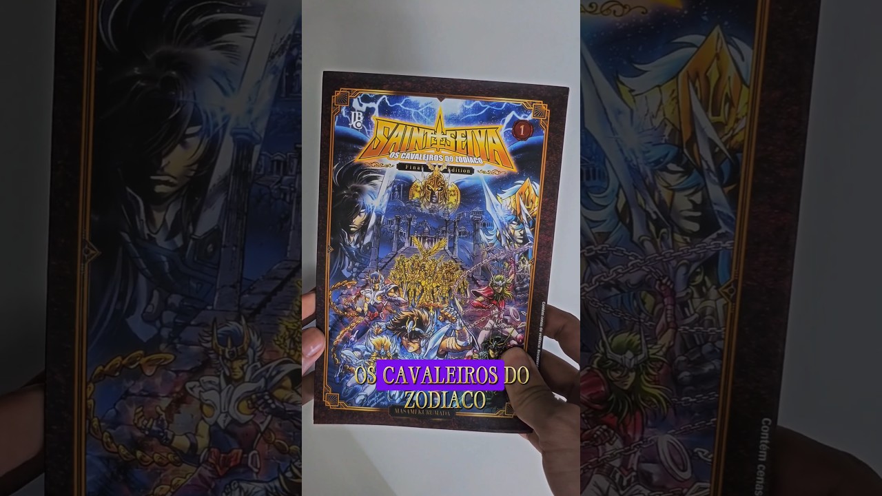 Mang&aacute; Os Cavaleiros do Zod&iacute;aco &ndash; Saint Seiya &ndash; Final Edition. Editora JBC. #cdz #cdzdozodiaco
