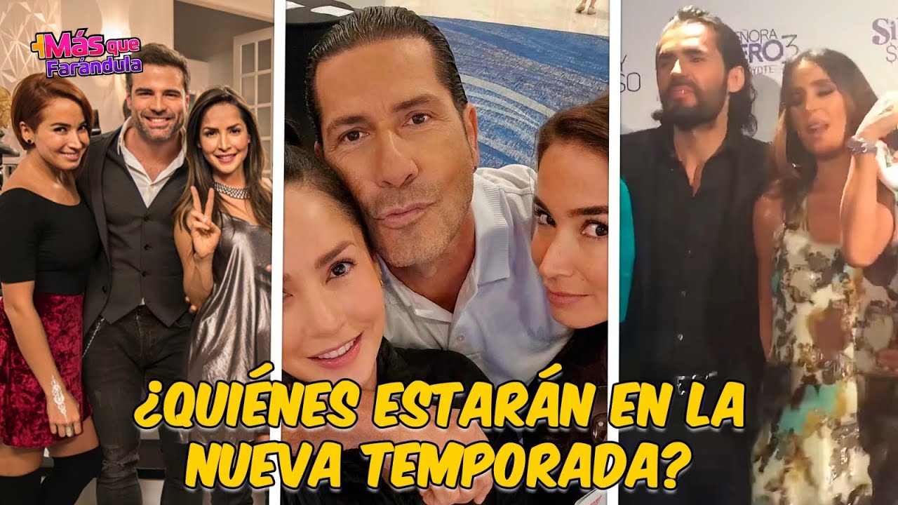 Famosos que estarán en la nueva temporada de Sin senos sí hay paraíso.