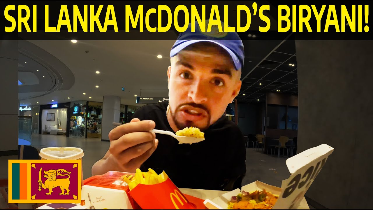 Sri Lanka McDonald's Briyani! 🇱🇰