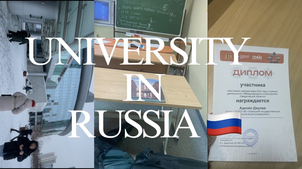 UNIVERSITY IN RUSSIA 🇷🇺 A VERY SHORT TOUR AROUND USFEU| LIBRARY TOUR #lifeinrussia 