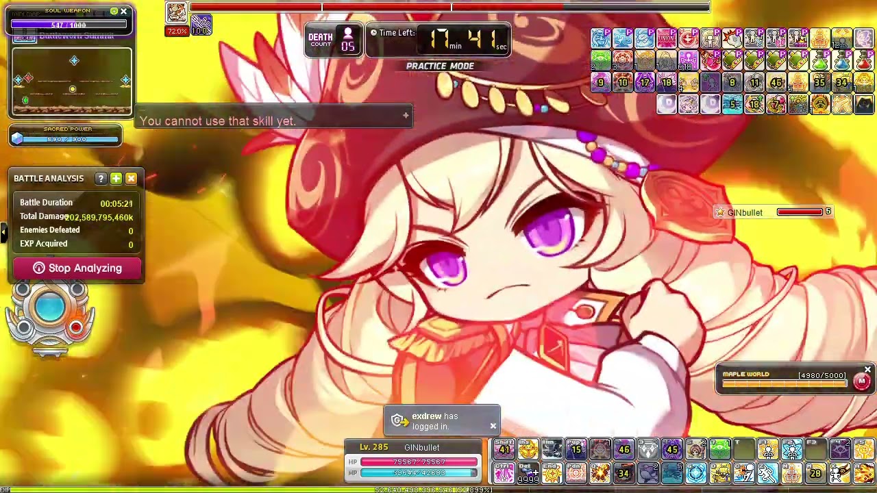 [GMS Maplestory] Corsair Normal Kalos Solo !