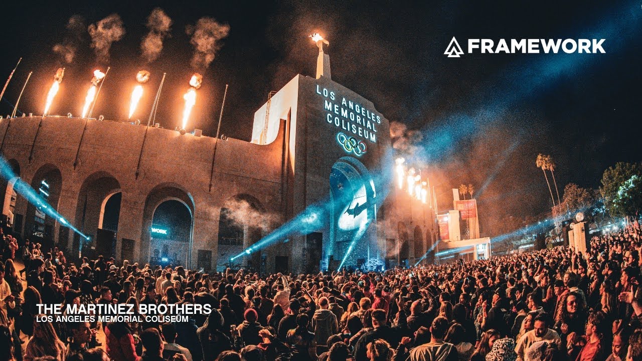 Framework presents The Martinez Brothers at the Los Angeles Memorial Coliseum (Live Set 2022) (4K)