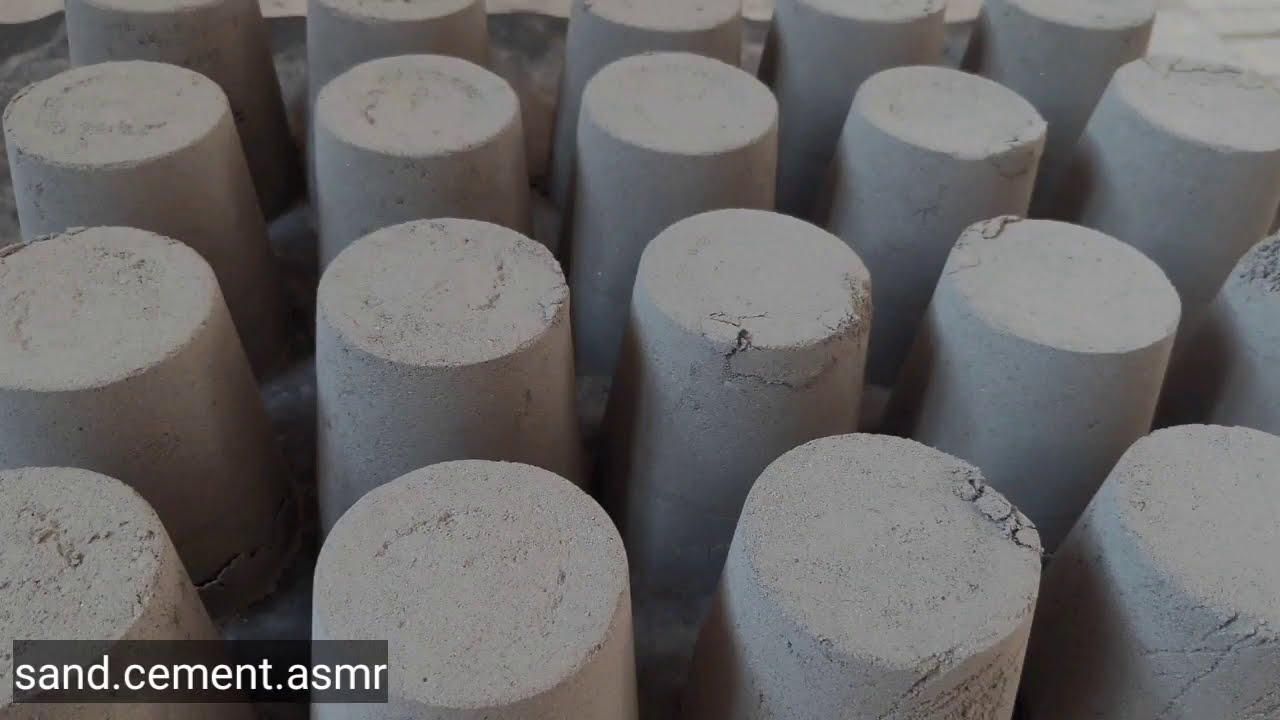 Asmr Super Soft Pure Cement Dusty, Water and Dip Crumbles, Dust Storm 🌪- Request (Subscribe ⬇️)