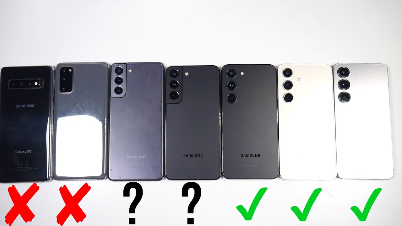 Samsung Galaxy S10 VS S20 VS S21 VS S22 VS S23 VS S24 VS S25! How Far Has The Base Model Come?