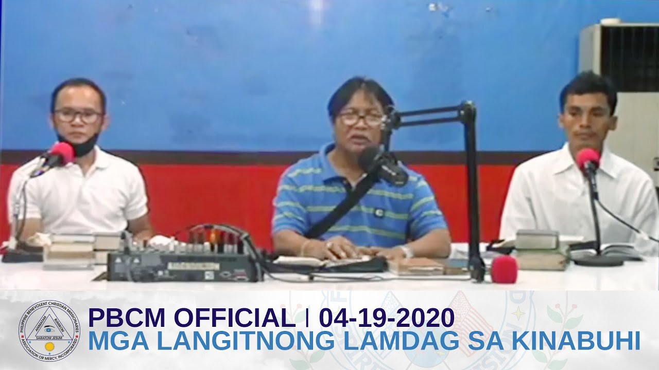 PBCM 04 19 2020 Mga Langitnong Lamdag sa Kinabuhi - RPN DXKO