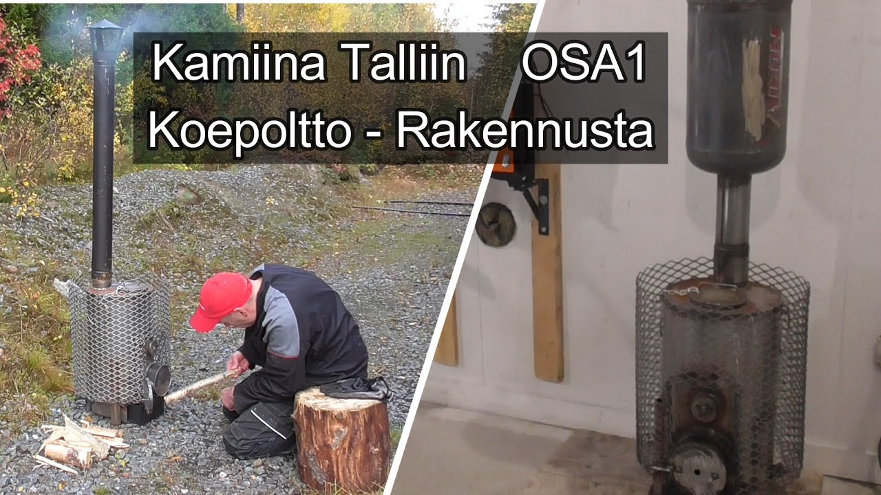 Puukamina & Vesikiertolämmitys Pajaan  | OSA1