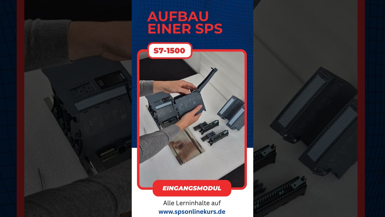 So baust du eine Siemens SIMATIC S7-1500 zusammen | SPS Tutorial f&uuml;r Anf&auml;nger