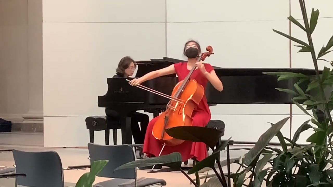 Anna Zhou, Daniel van Goens Scherzo Op.12 No. 2, NGA Performance