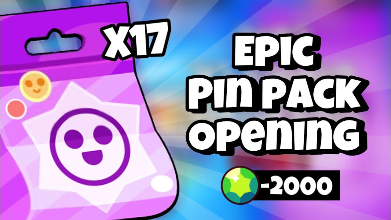 Opening 17 Epic Pin Packs! | Brawl Stars