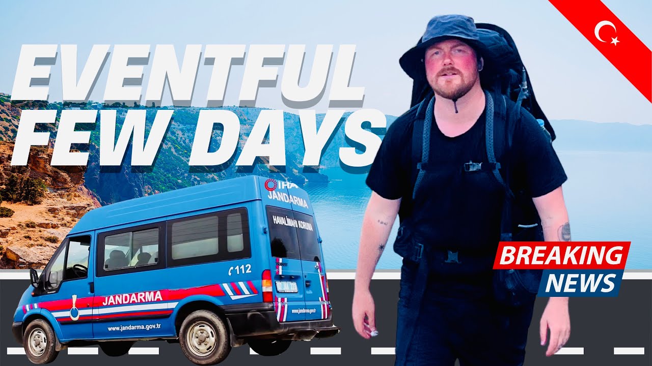 Gas Leak, Jandarma & Local News – What Just Happened?! 🇹🇷(walking to Vietnam)