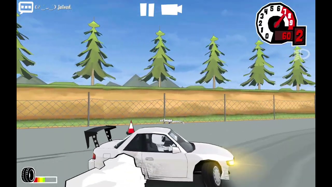 Drifting in FR Legends