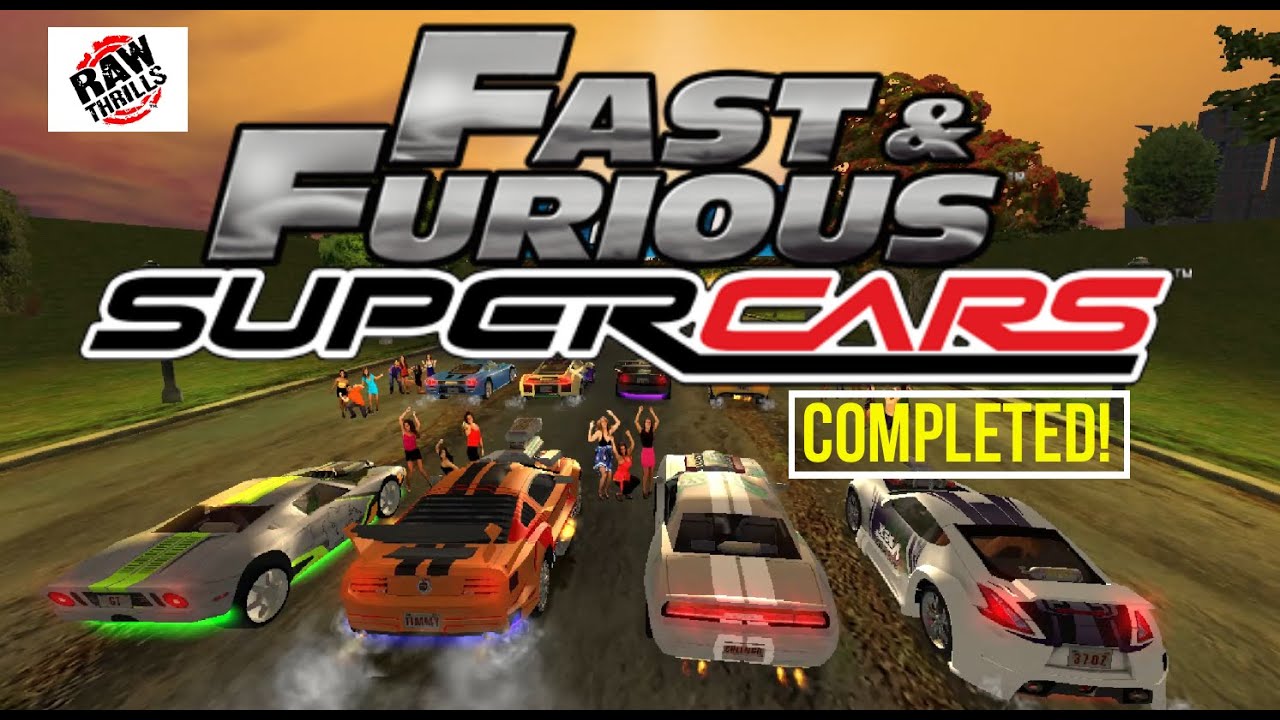 FAST & FURIOUS: SUPERCARS ARCADE Complete! Owns Fast & Furious: Crossroads!
