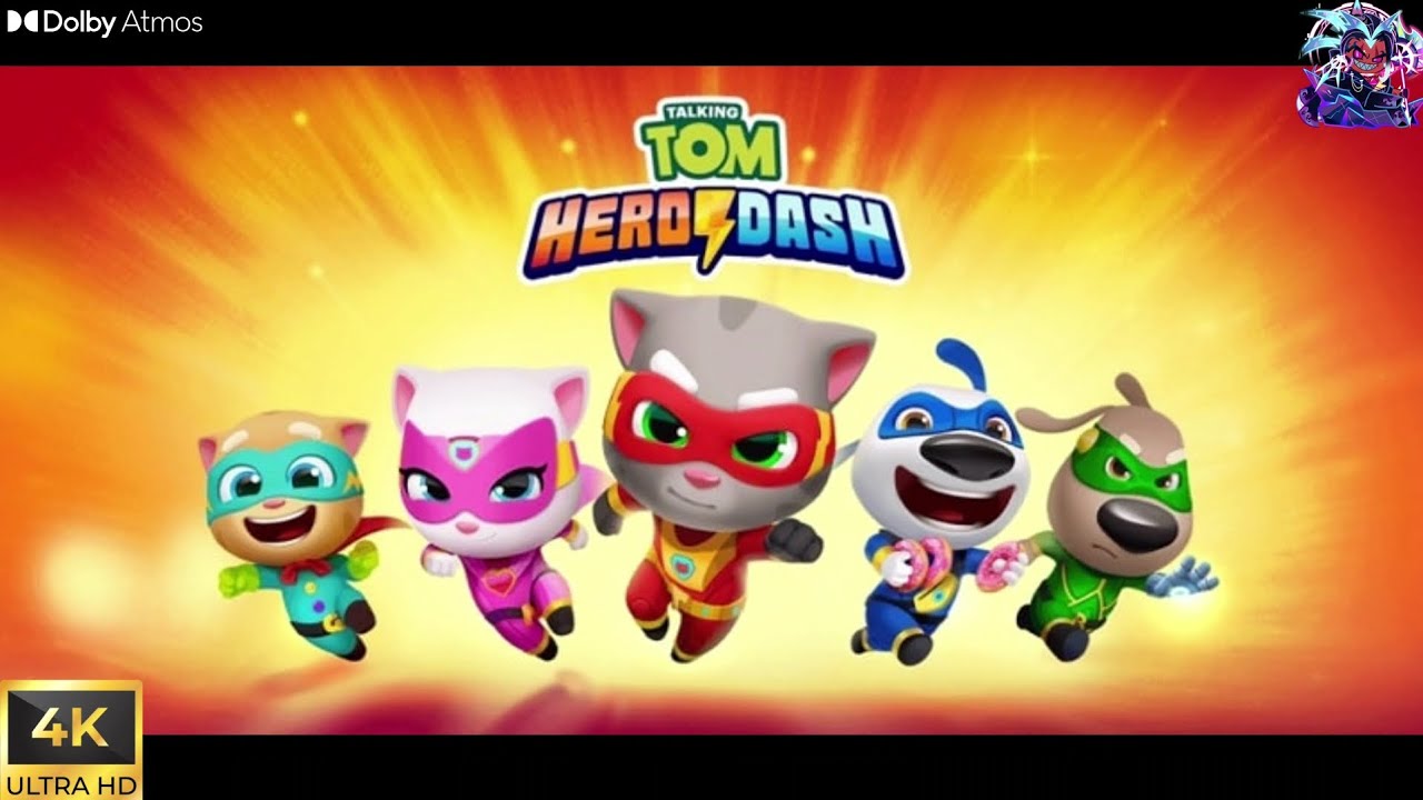 Talking Tom Hero Dash Gameplay Walkthrough #17 - Play With Super Angela #3